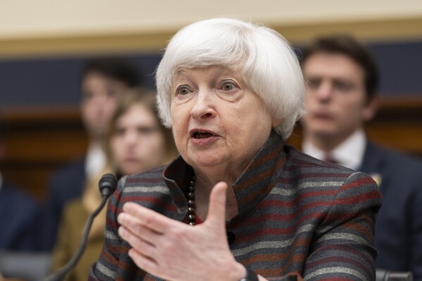Yellen urges world leaders to unlock frozen Russian Central Bank